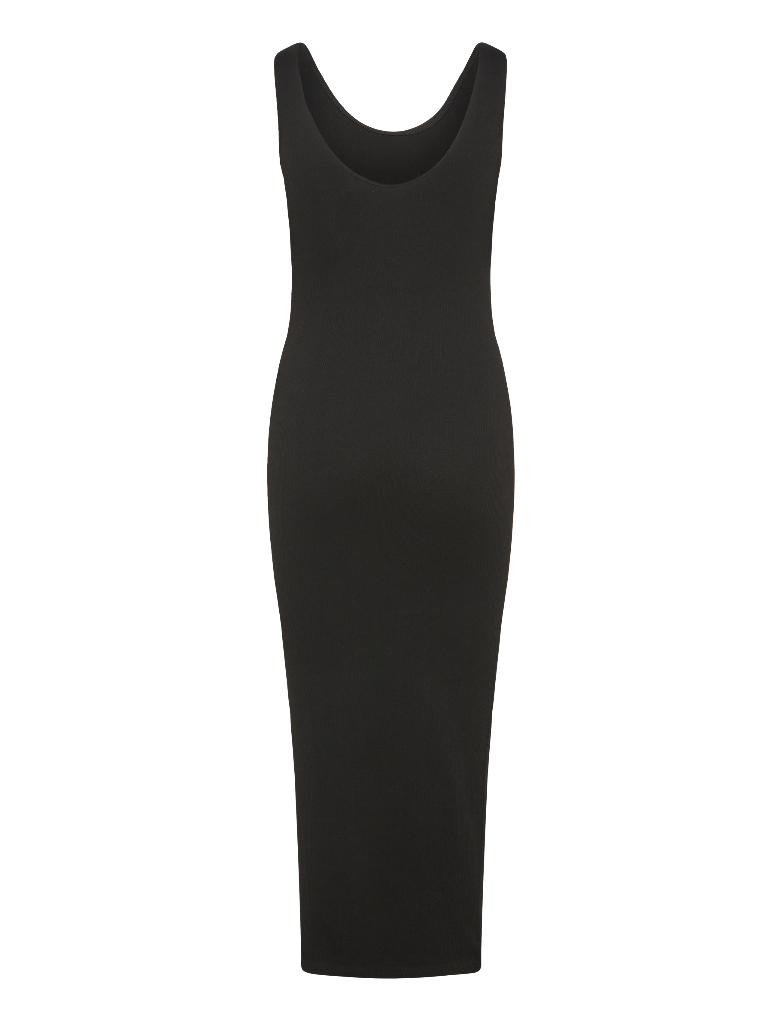 Vero Moda Maternity - VMMISA SL SEAMLESS MIDI RIB DRESS NOOS - black - 1