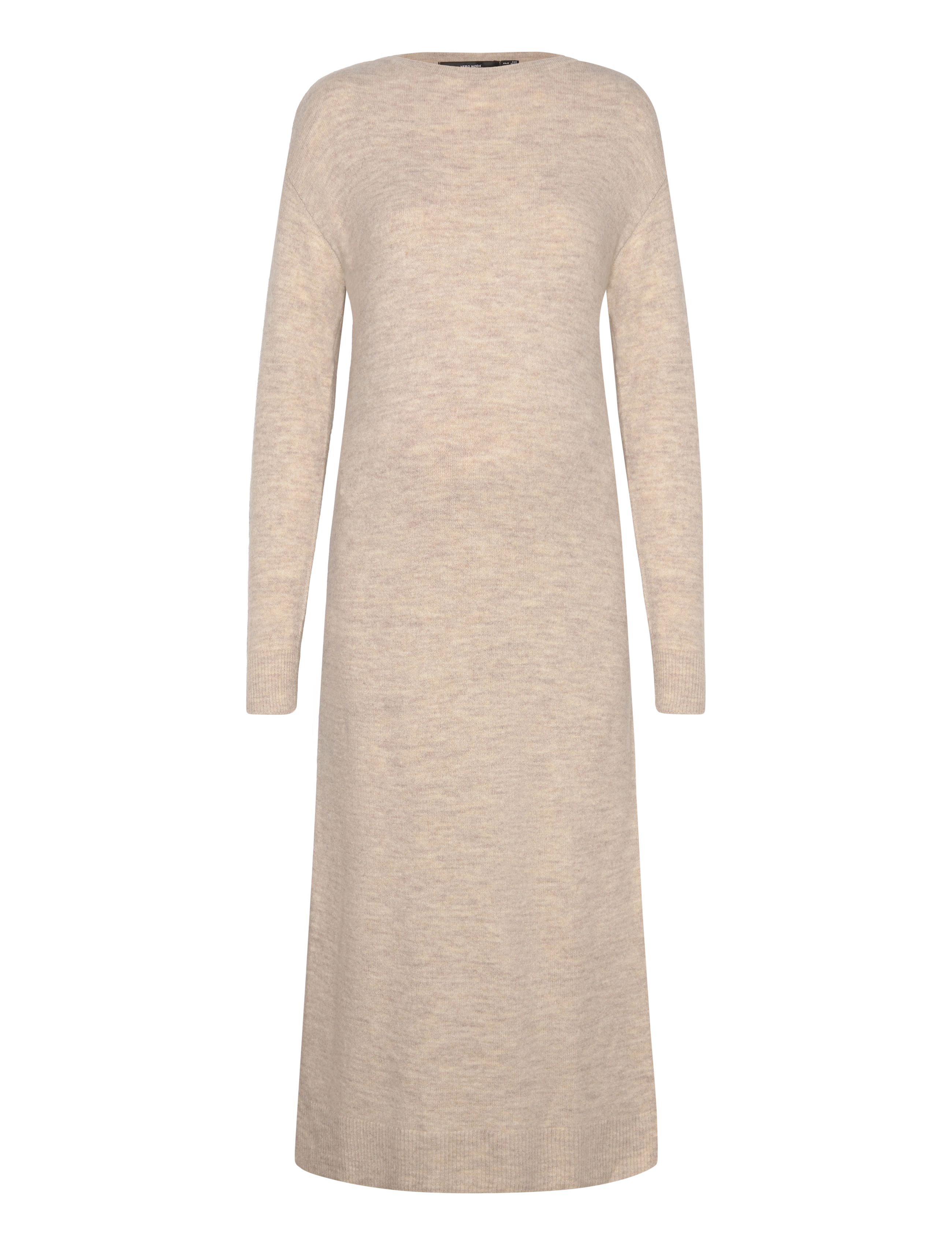 Vero Moda Maternity - VMMLEFILE LS BOATNECK CALF DRESS NOOS - strickkleider - birch - 3