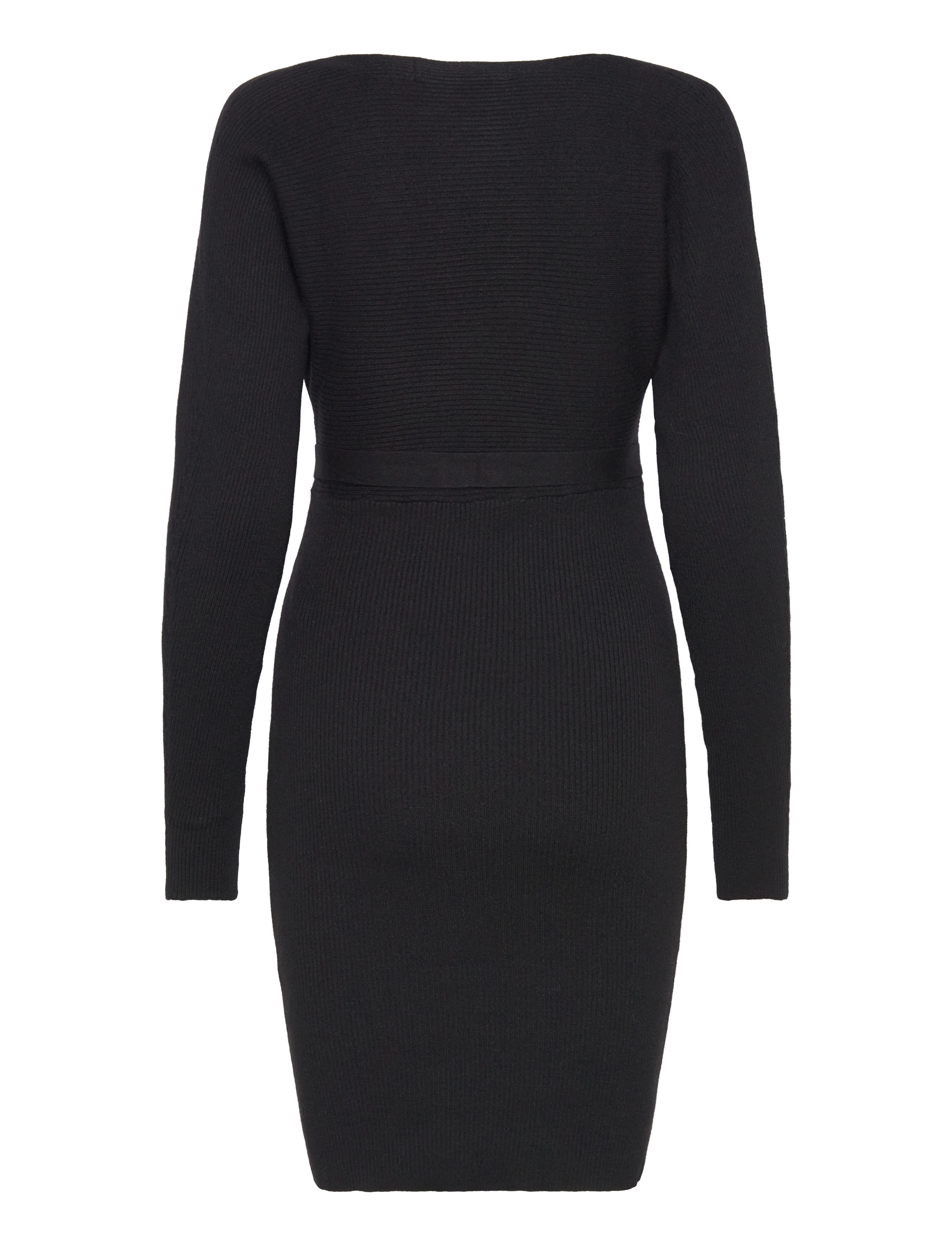 Vero Moda Maternity - VMMHOLLYREM LS V-NECK DRESS GA NOOS - black - 3