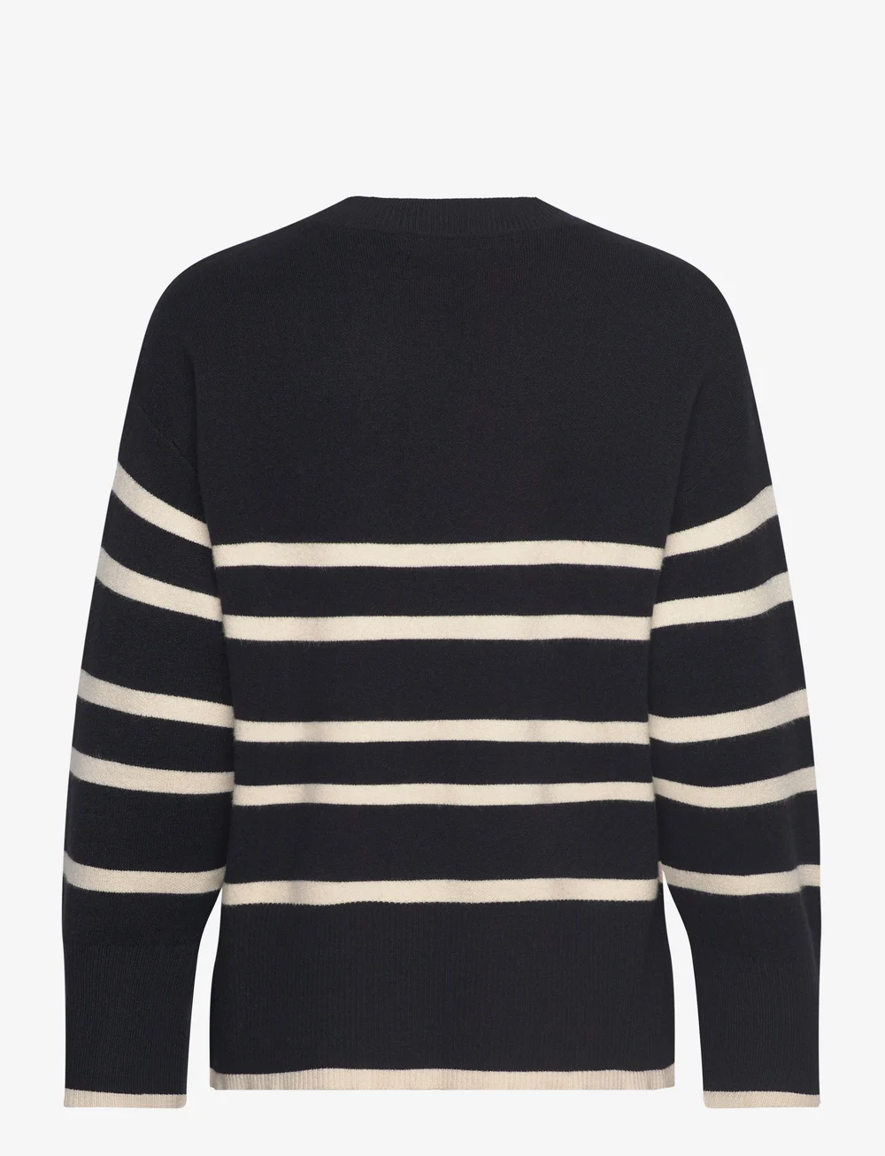 Vero Moda Maternity - VMMSABA LS O-NECK STRIPE PULLOVER GA - pullover - black - 1