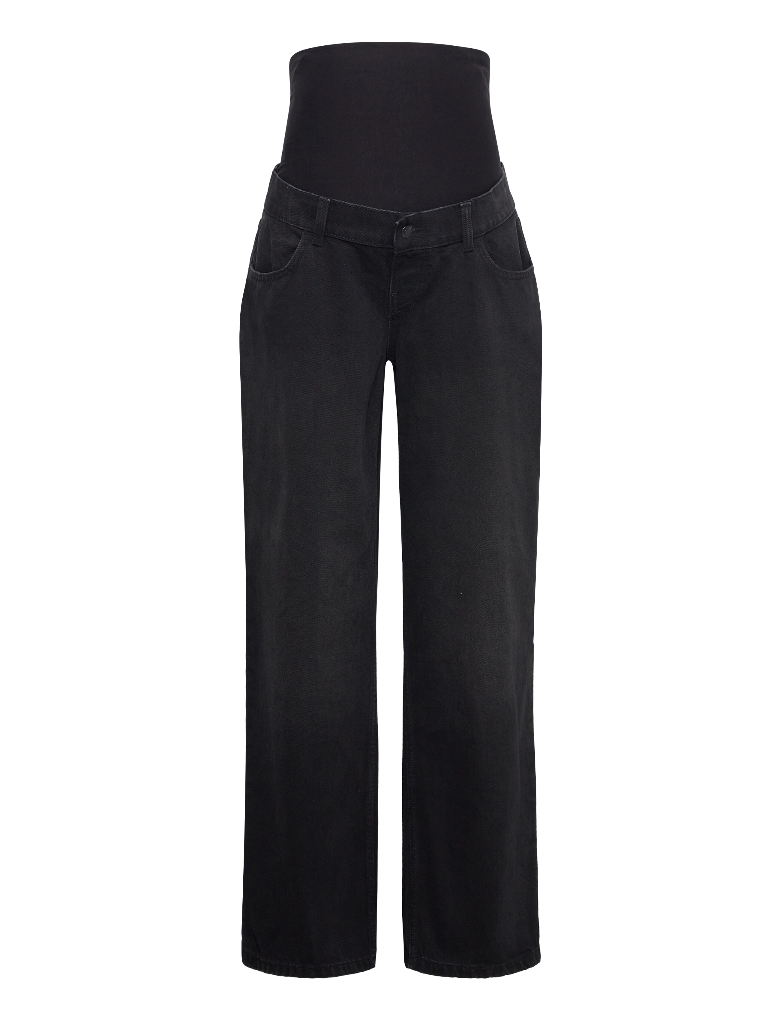 Vero Moda Maternity - VMMTESS WIDE BL JEANS NOOS - black denim - 1