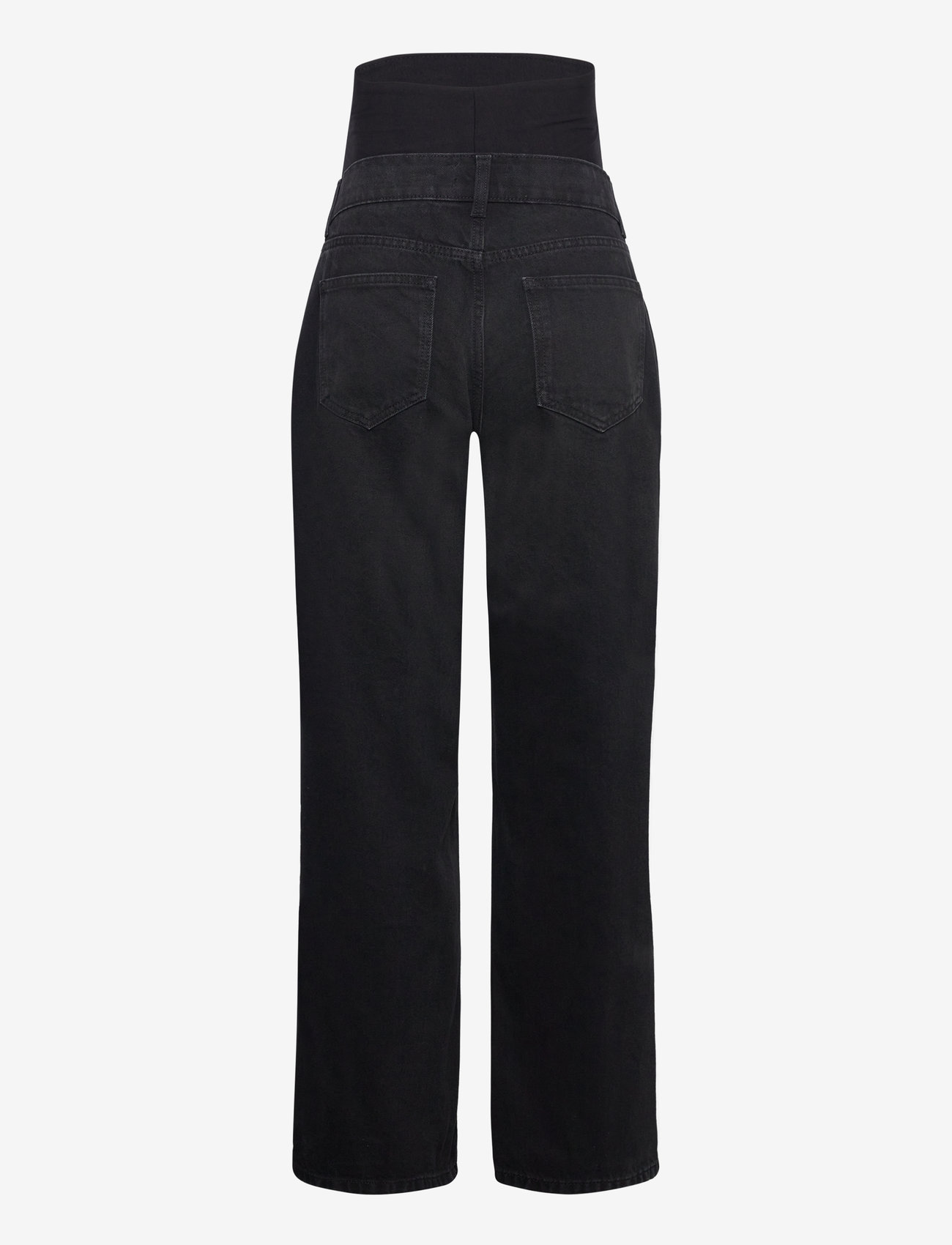 Vero Moda Maternity - VMMTESS WIDE BL JEANS NOOS - bottoms - black denim - 2