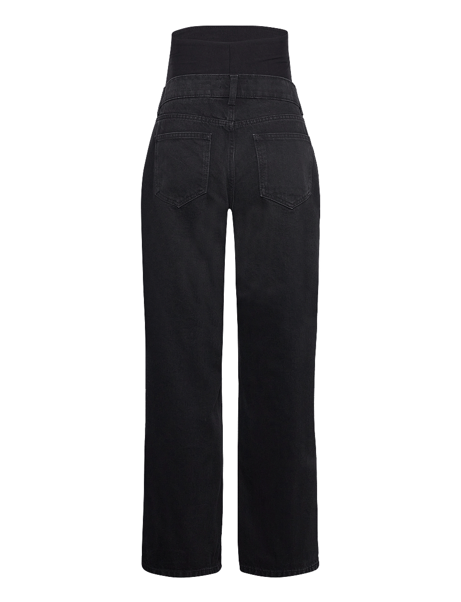 Vero Moda Maternity - VMMTESS WIDE BL JEANS NOOS - black denim - 2