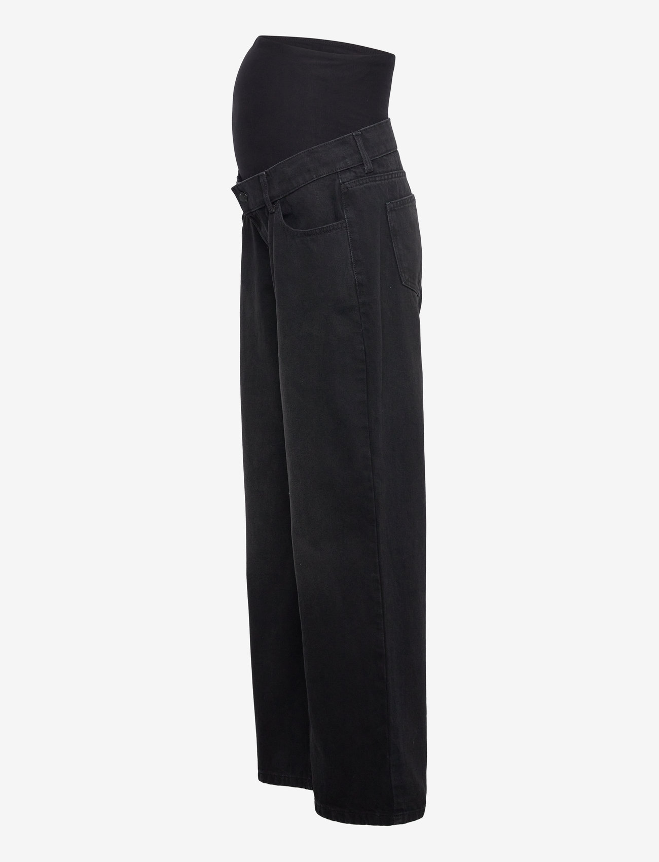 Vero Moda Maternity - VMMTESS WIDE BL JEANS NOOS - bottoms - black denim - 3