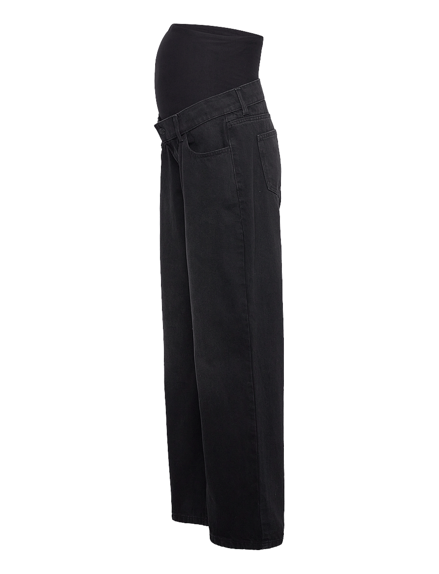 Vero Moda Maternity - VMMTESS WIDE BL JEANS NOOS - black denim - 3