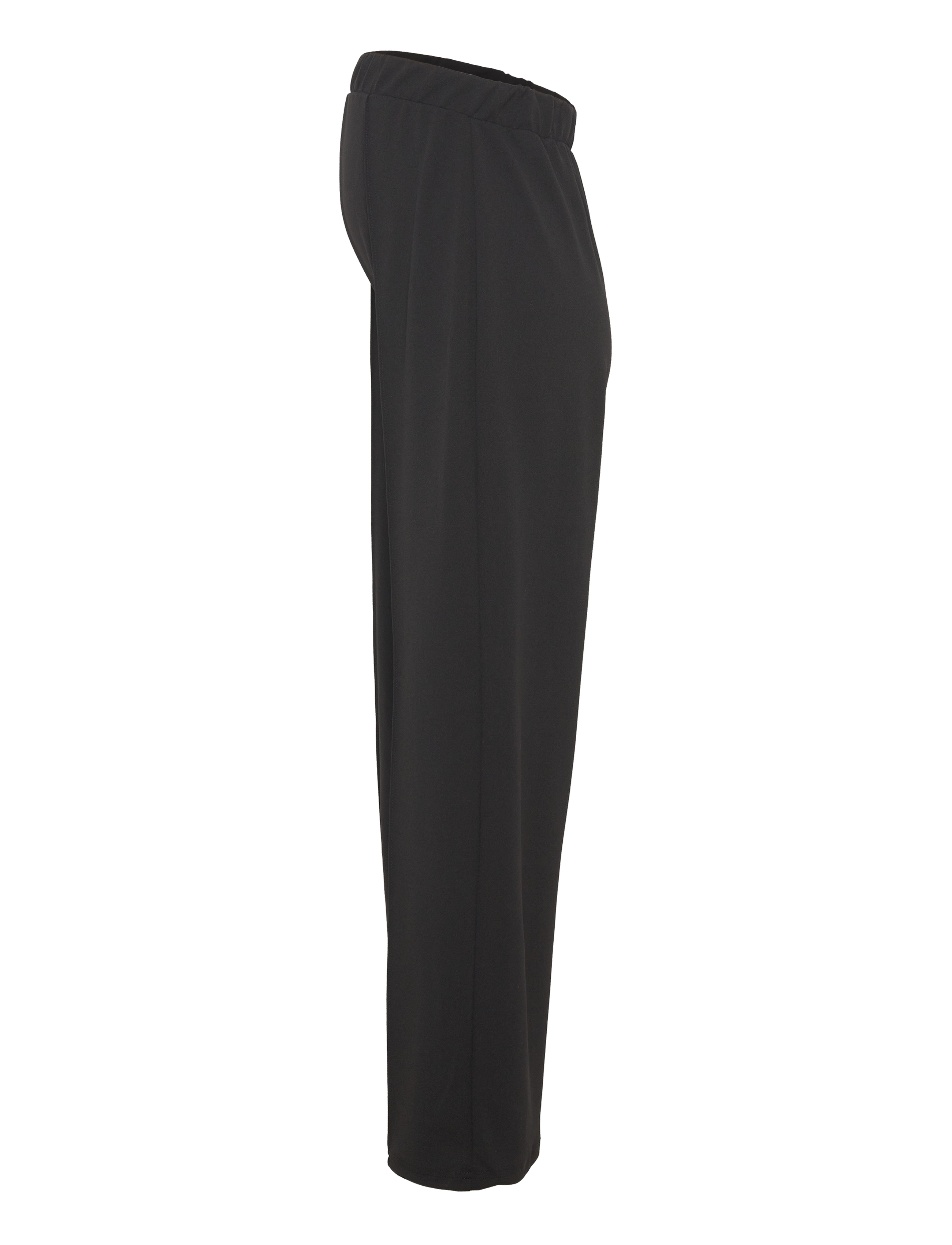 Vero Moda Maternity - VMMBECKY HW WIDE PULL ON JRS PANT NOOS - alaosat - black - 2