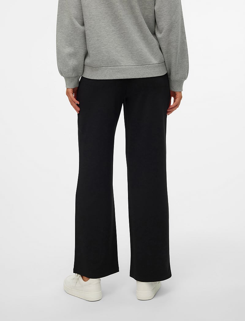 Vero Moda Maternity - VMMBECKY HW WIDE PULL ON JRS PANT NOOS - alaosat - black - 4