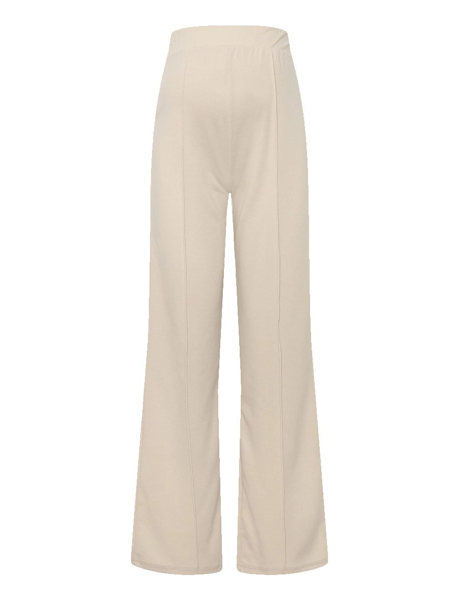 Vero Moda Maternity - VMMBECKY HW WIDE PULL ON JRS PANT - hosen mit weitem bein - pumice stone - 1