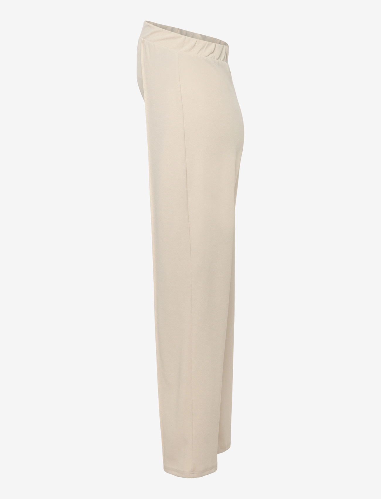 Vero Moda Maternity - VMMBECKY HW WIDE PULL ON JRS PANT NOOS - underdele - pumice stone - 2