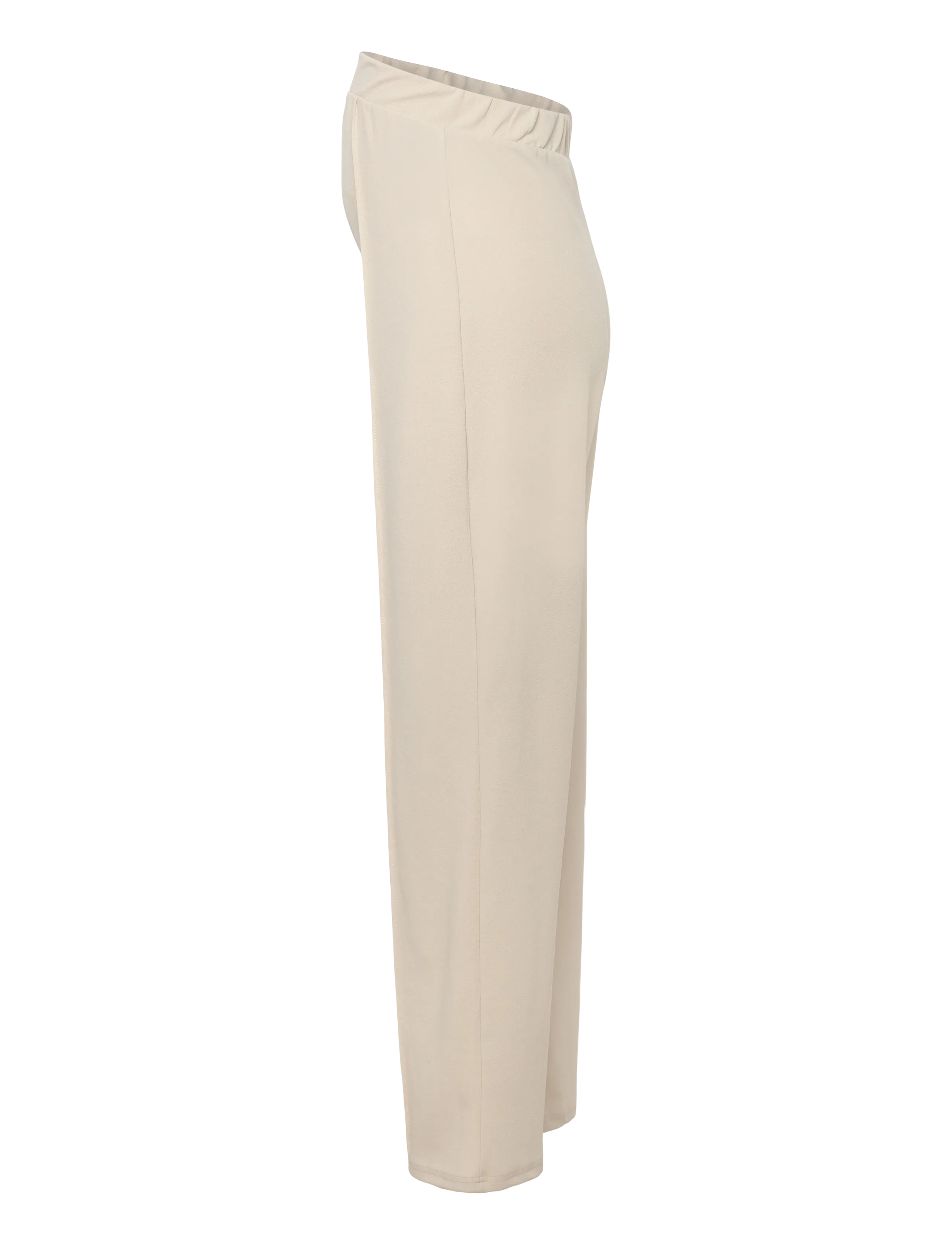 Vero Moda Maternity - VMMBECKY HW WIDE PULL ON JRS PANT NOOS - underdele - pumice stone - 2