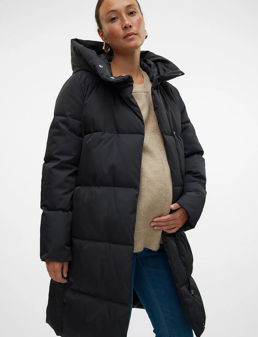 Vero Moda Maternity - VMMSTELLA COAT - winterjacken - black - 0