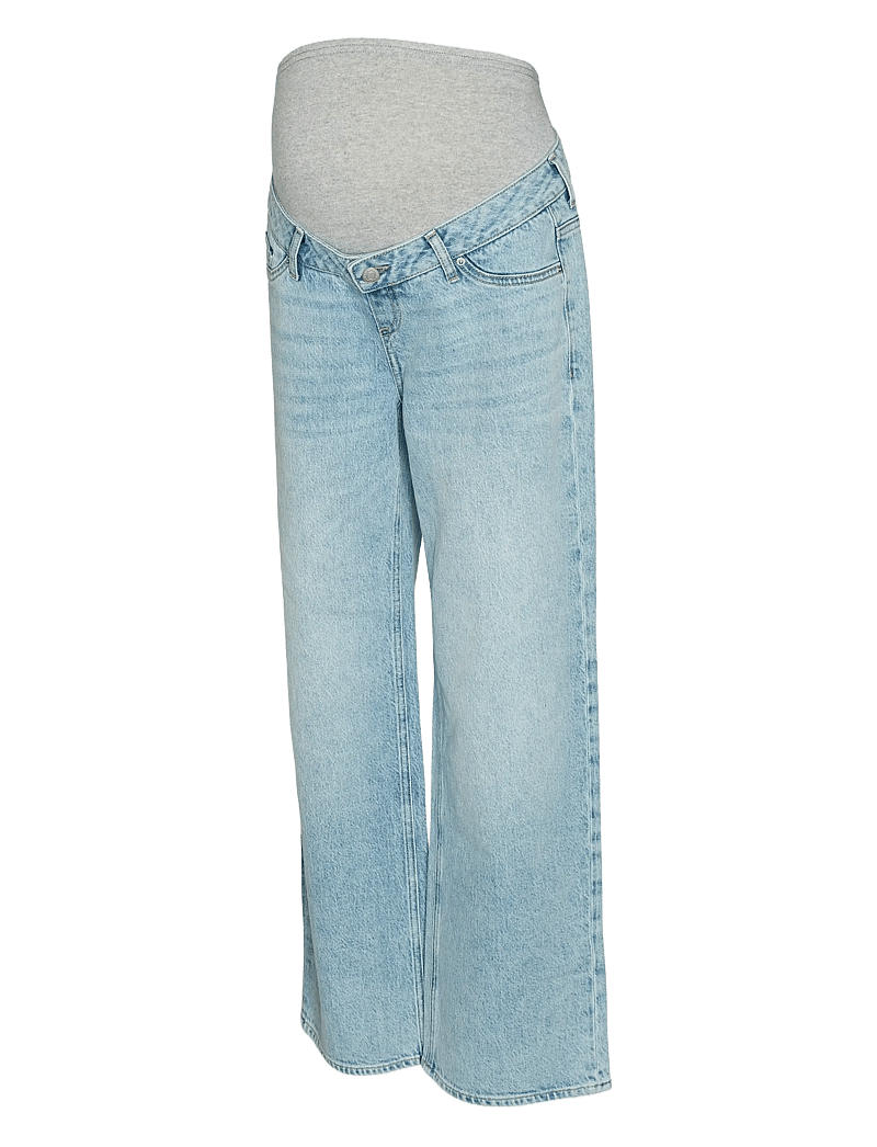 Vero Moda Maternity - VMMTESSA WIDE JEANS RA339 GA NOOS - underdele - light blue denim - 1