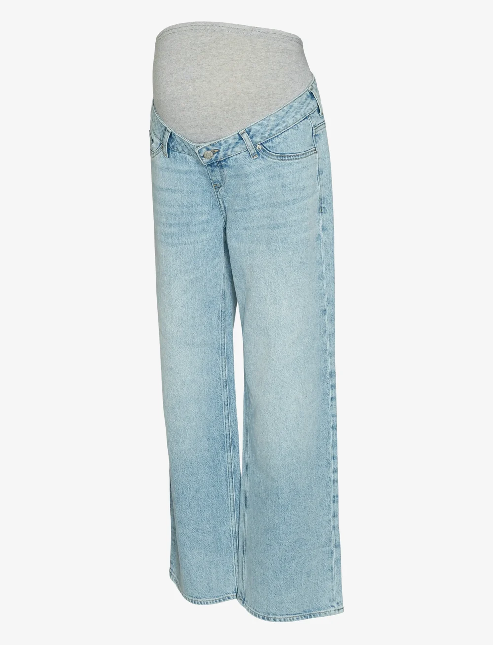 Vero Moda Maternity - VMMTESSA WIDE JEANS RA339 GA NOOS - bottoms - light blue denim - 1