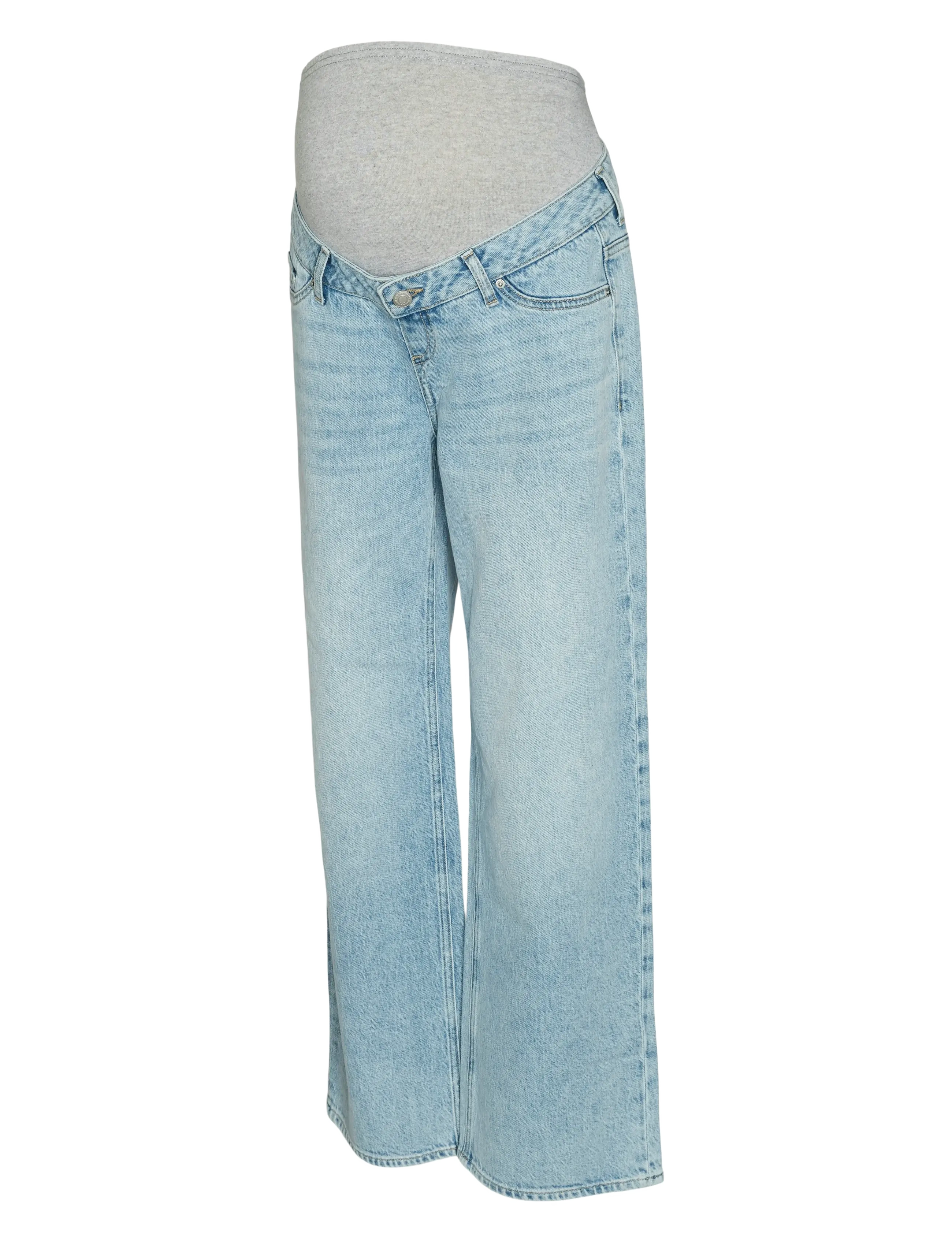 Vero Moda Maternity VMMTESSA WIDE JEANS RA339 GA NOOS - Teksad - LIGHT BLUE DENIM / blue