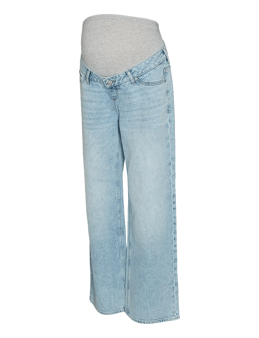 Vero Moda Maternity - VMMTESSA WIDE JEANS RA339 GA NOOS - püksid - light blue denim - 1