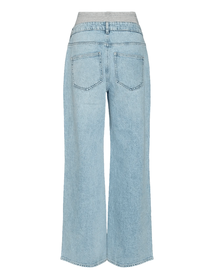 Vero Moda Maternity - VMMTESSA WIDE JEANS RA339 GA NOOS - püksid - light blue denim - 2
