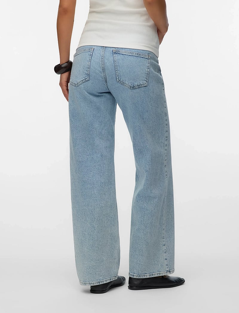 Vero Moda Maternity - VMMTESSA WIDE JEANS RA339 GA NOOS - hosen - light blue denim - 3