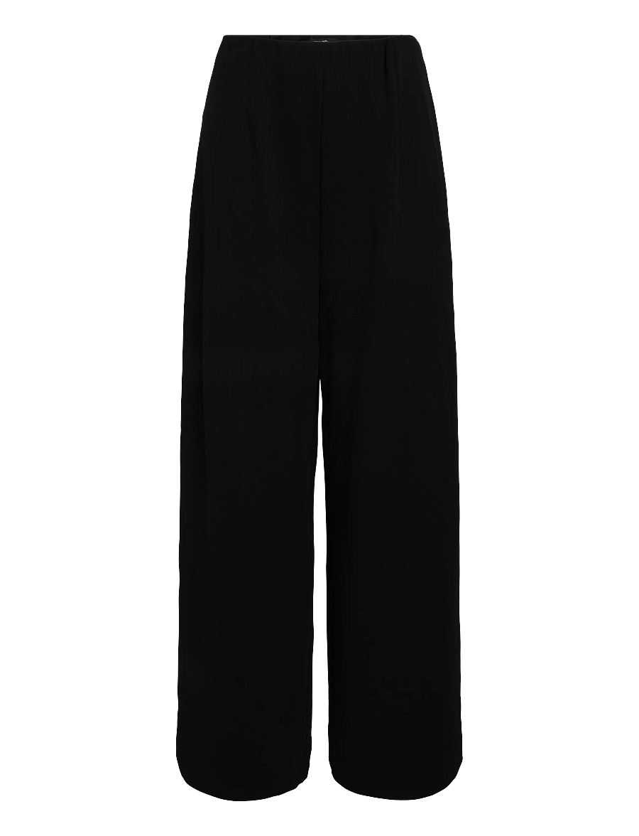 Vero Moda Maternity - VMMBECKY SUPER WIDE PANTS - graviditetsprodukter - black - 1