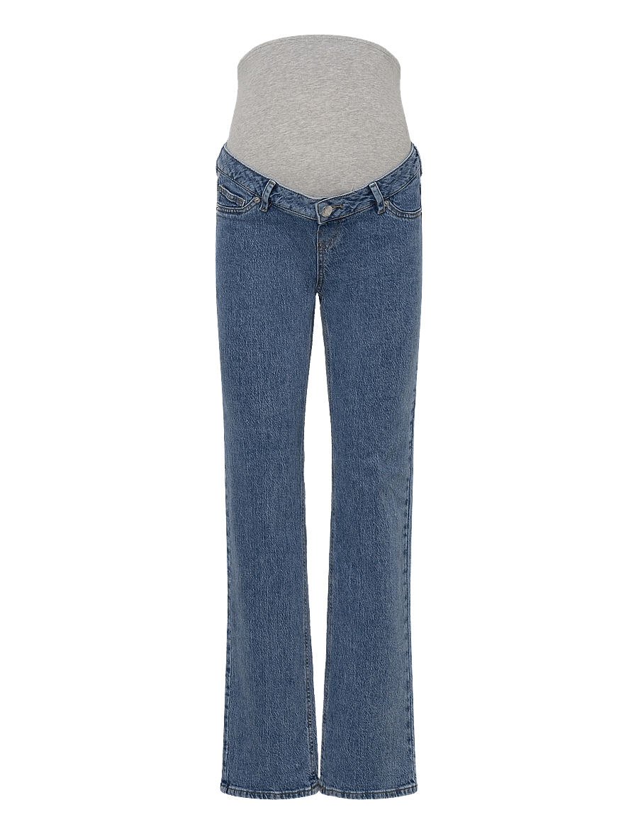 Vero Moda Maternity - VMMTESSA STRAIGHT JEANS RA360 GA - underdele - medium blue denim - 1