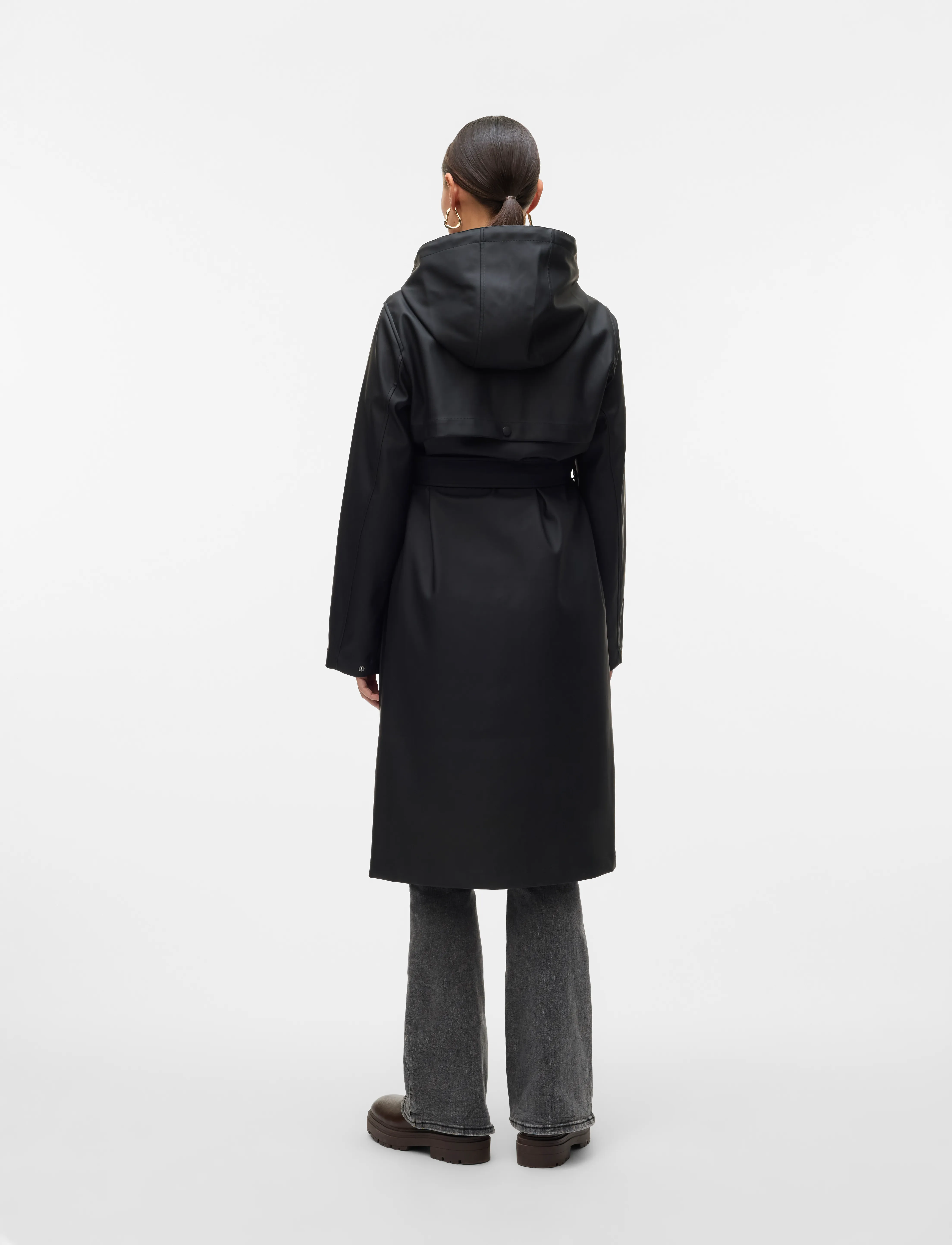 Vero Moda Maternity - VMMMALOU COATED COAT - black - 2