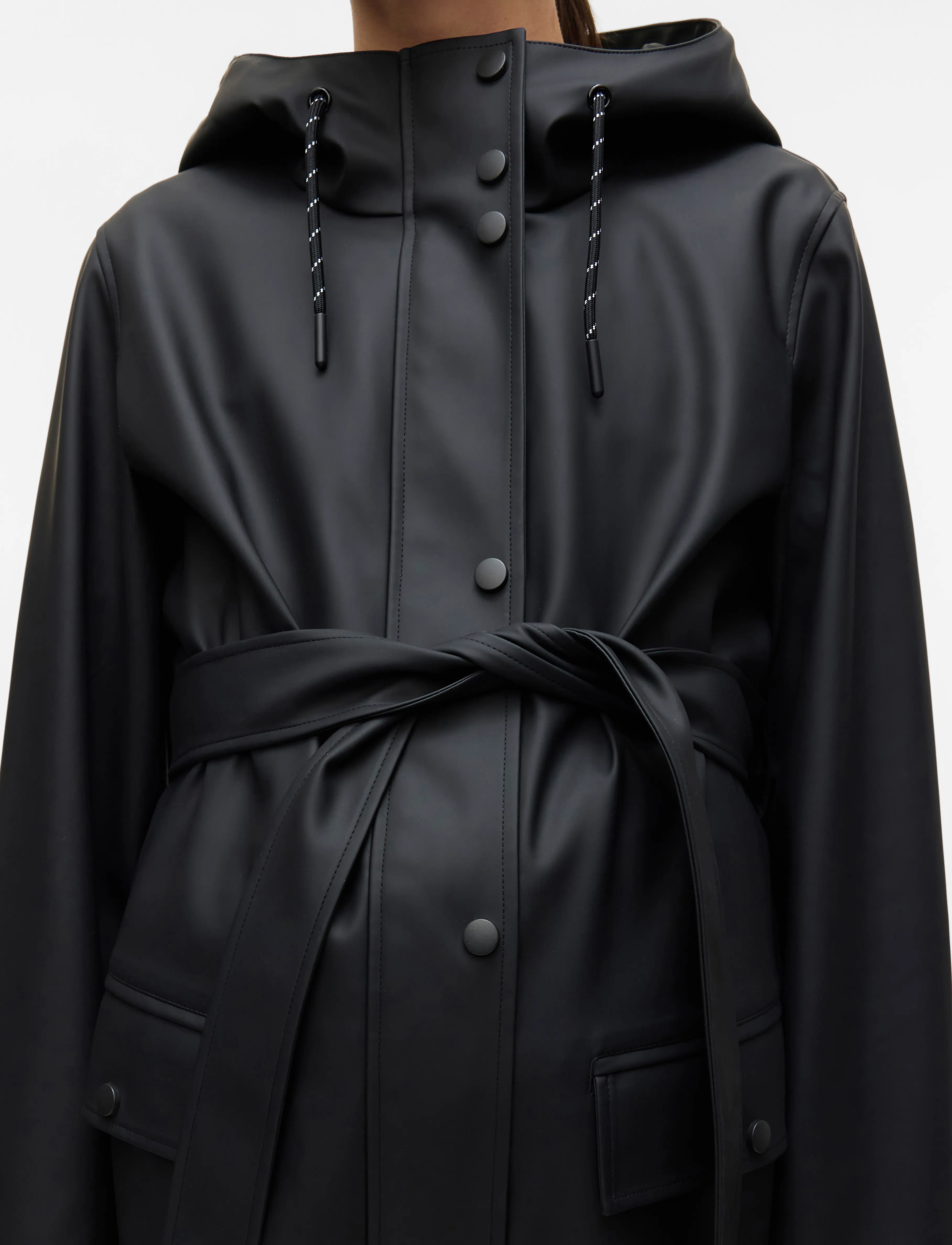 Vero Moda Maternity - VMMMALOU COATED COAT - black - 4