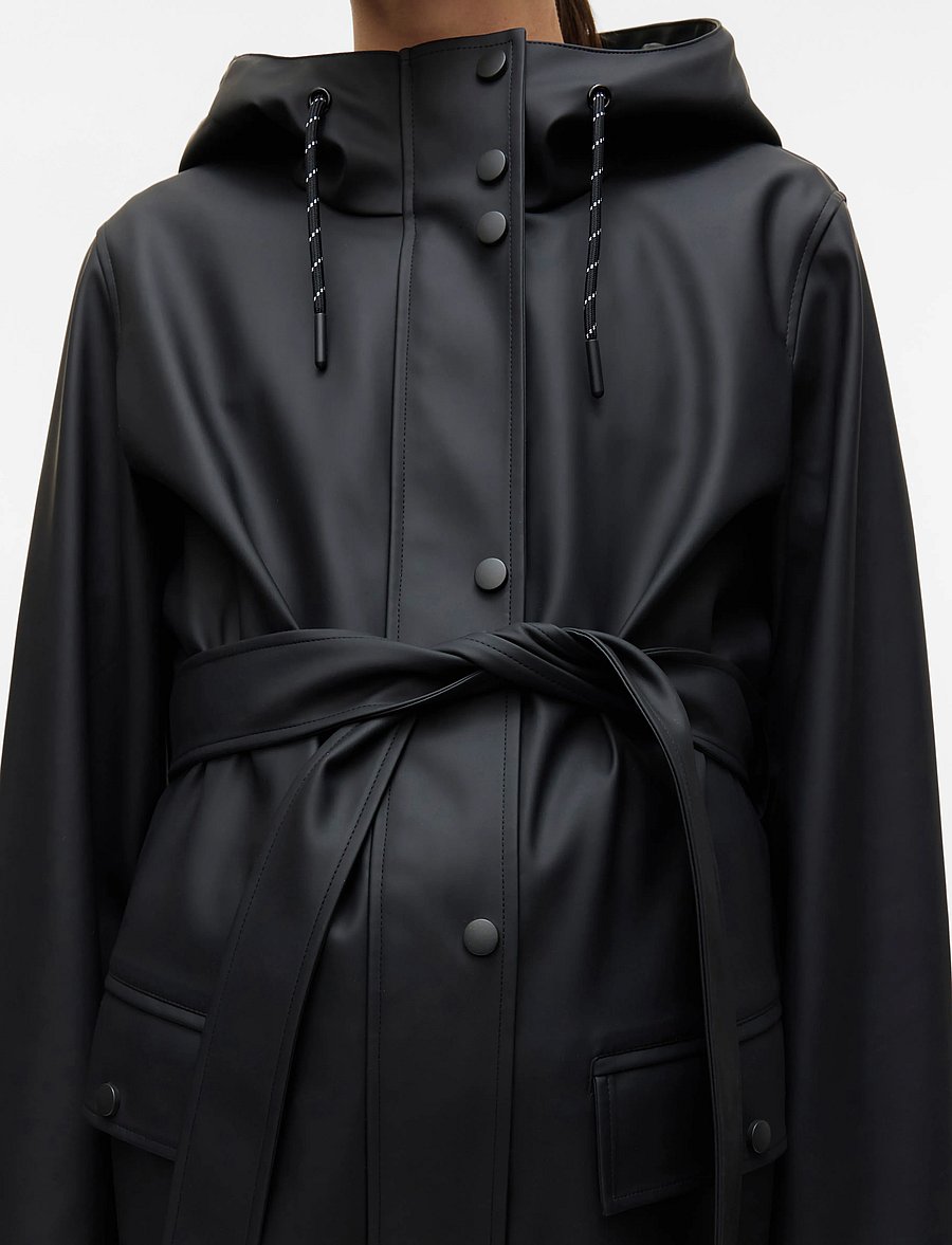 Vero Moda Maternity - VMMMALOU COATED COAT - black - 4