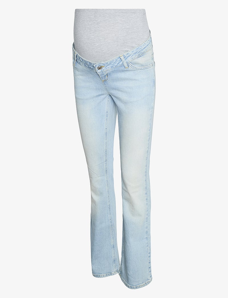 Vero Moda Maternity - VMMGEMINI FLARED LB JEANS - bottoms - light blue denim - 0
