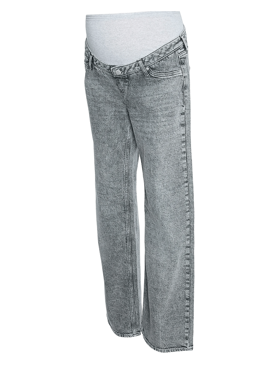 Vero Moda Maternity - VMMTESSA WIDE JEANS RA206 GA NOOS - apatinės dalies rūbai - medium grey denim - 1