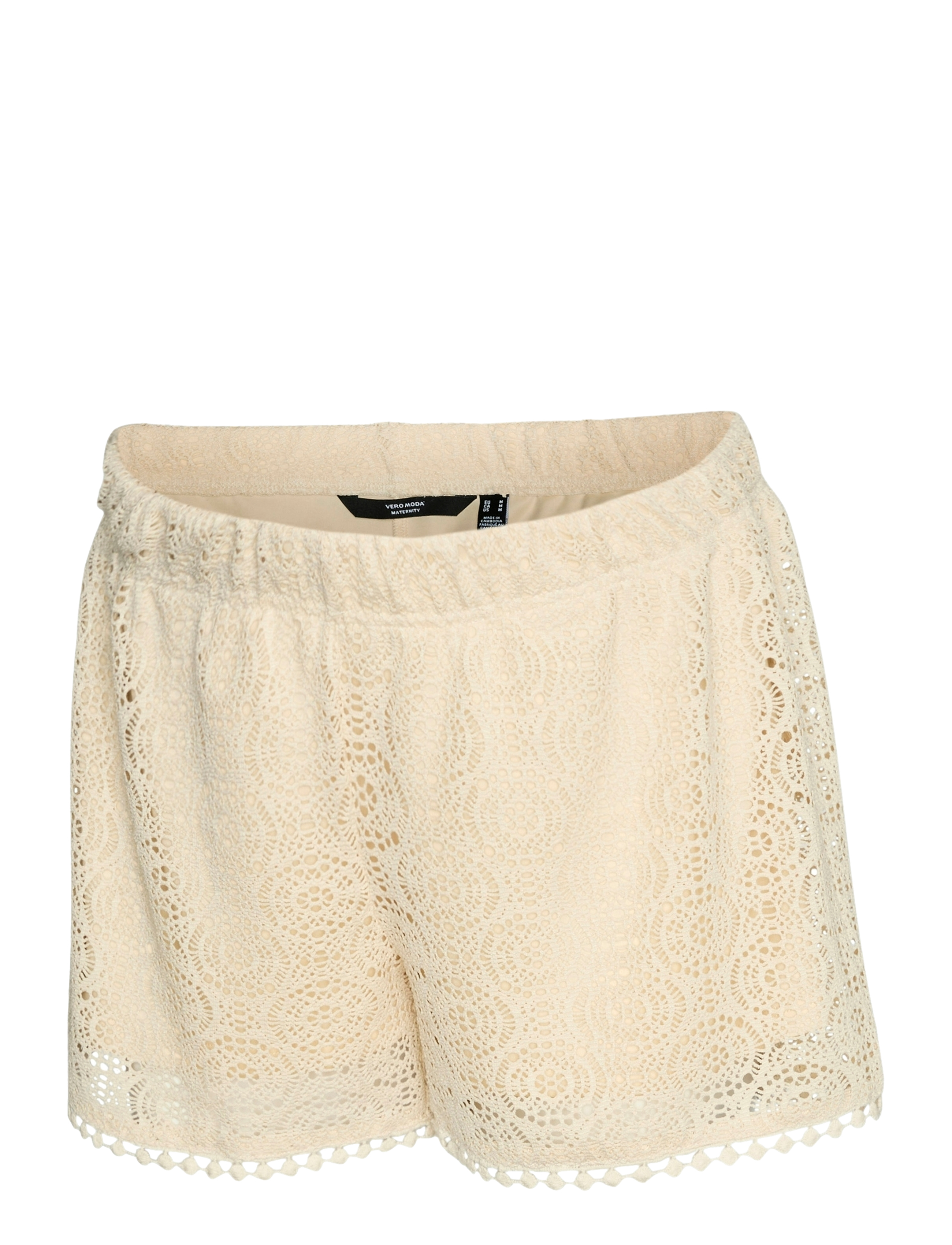 VERO MODA MATERNITY Vmmmaya Kurz Shorts Jrs Cream - L - Kinder