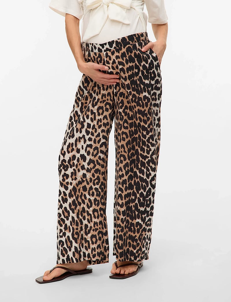 Vero Moda Maternity - VMMJOSIE WIDE PANT WVN GA - bas - egret - 5