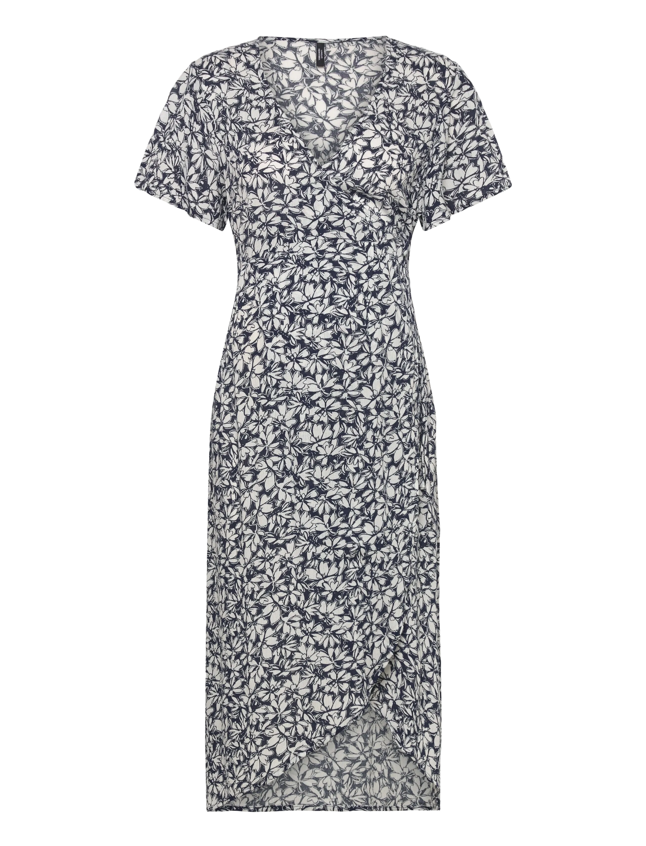 Vero Moda Maternity VMMMENNY SS CALF WRAP DRESS GA - Babyprodukte - NAVY BLAZER / navy