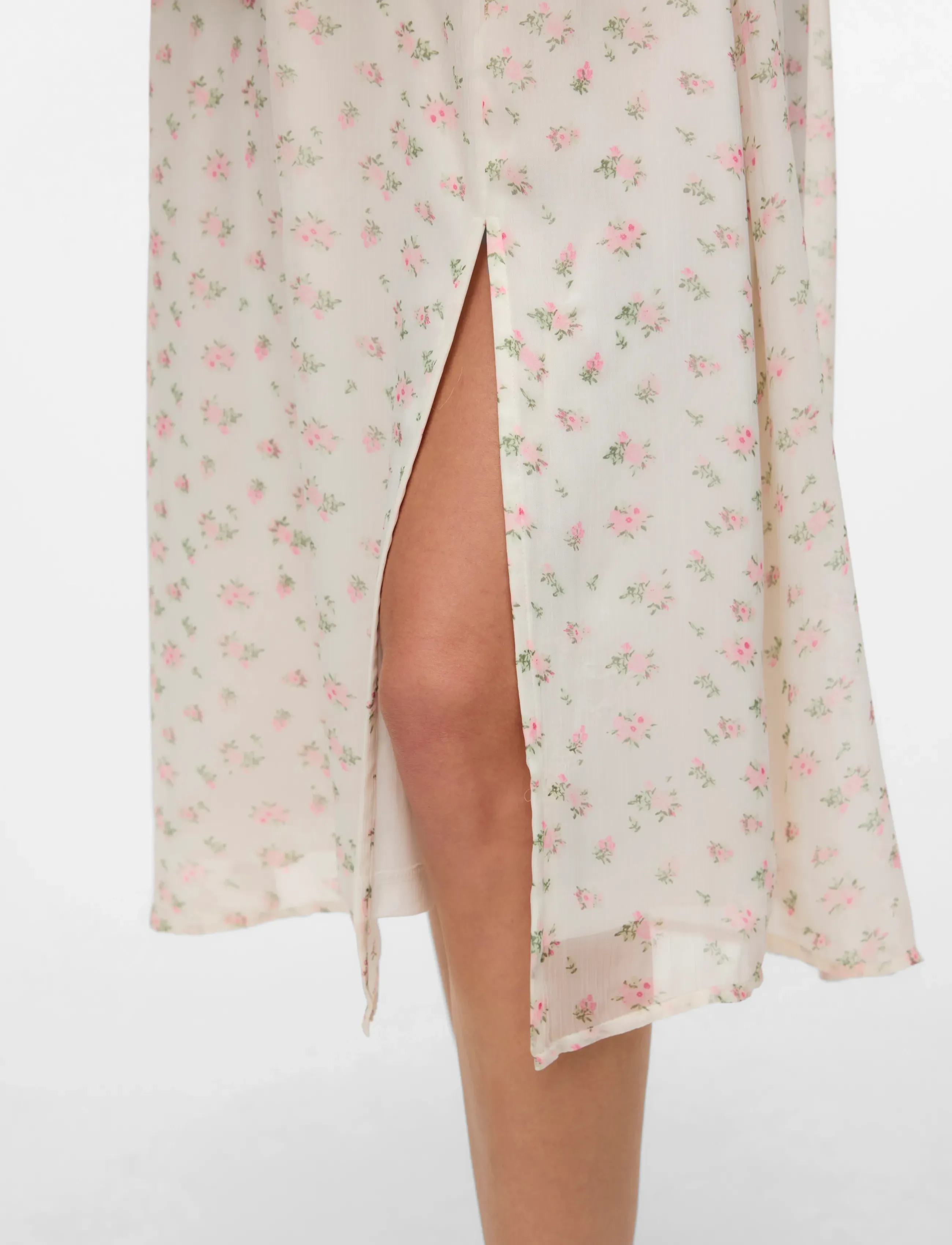 Vero Moda Maternity - VMMSMILLA LS CALF SMOCK DRESS WVN GA - bright white - 3