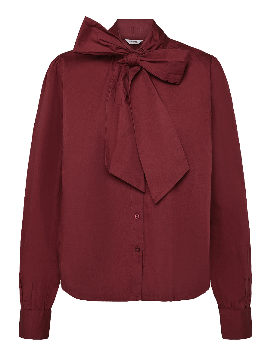 Vero Moda Maternity - VMMNEWLIMONE LS HIGHNECK PULLOVER - long sleeved blouses - windsor wine - 0