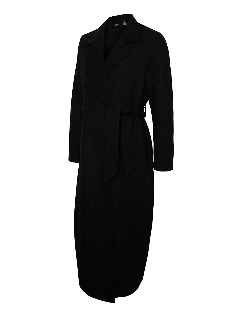 Vero Moda Maternity - VMMFORTUNEAYA XTRA LONG COAT GA - kevadmantlid - black - 1
