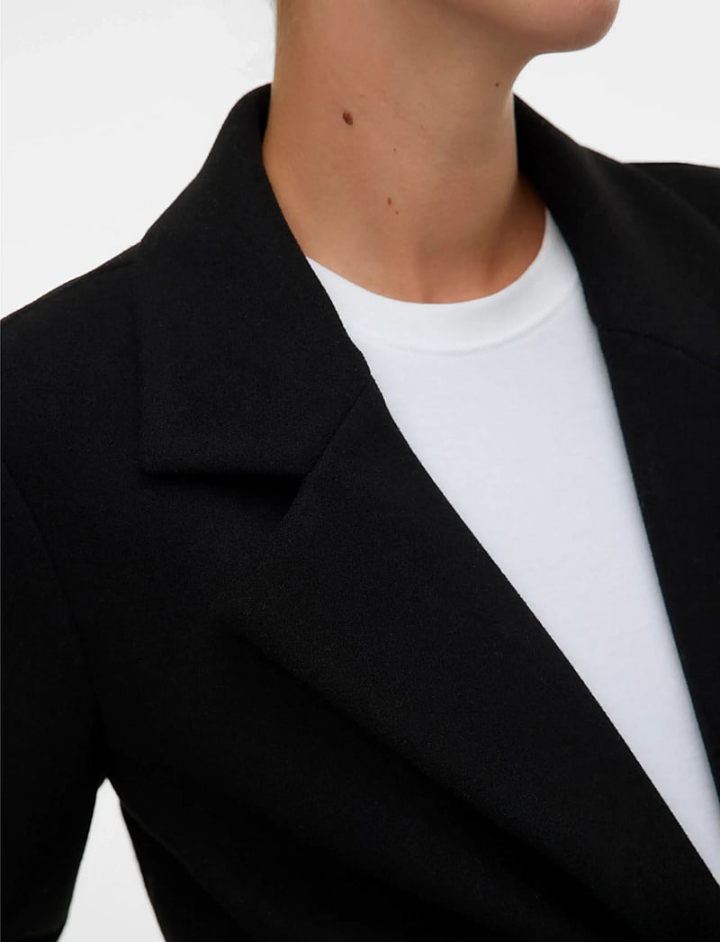 Vero Moda Maternity - VMMFORTUNEAYA XTRA LONG COAT GA - kevadmantlid - black - 4