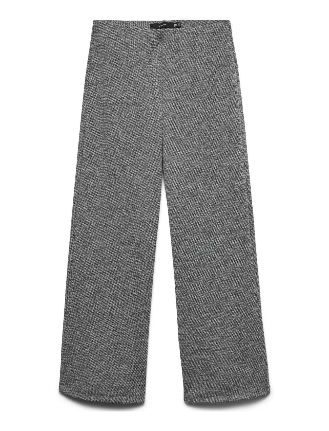 Vero Moda Maternity VMMBERLIN MY HW WIDE PRINT PANT NOOS - Bukser med brede ben - BLACK / grey