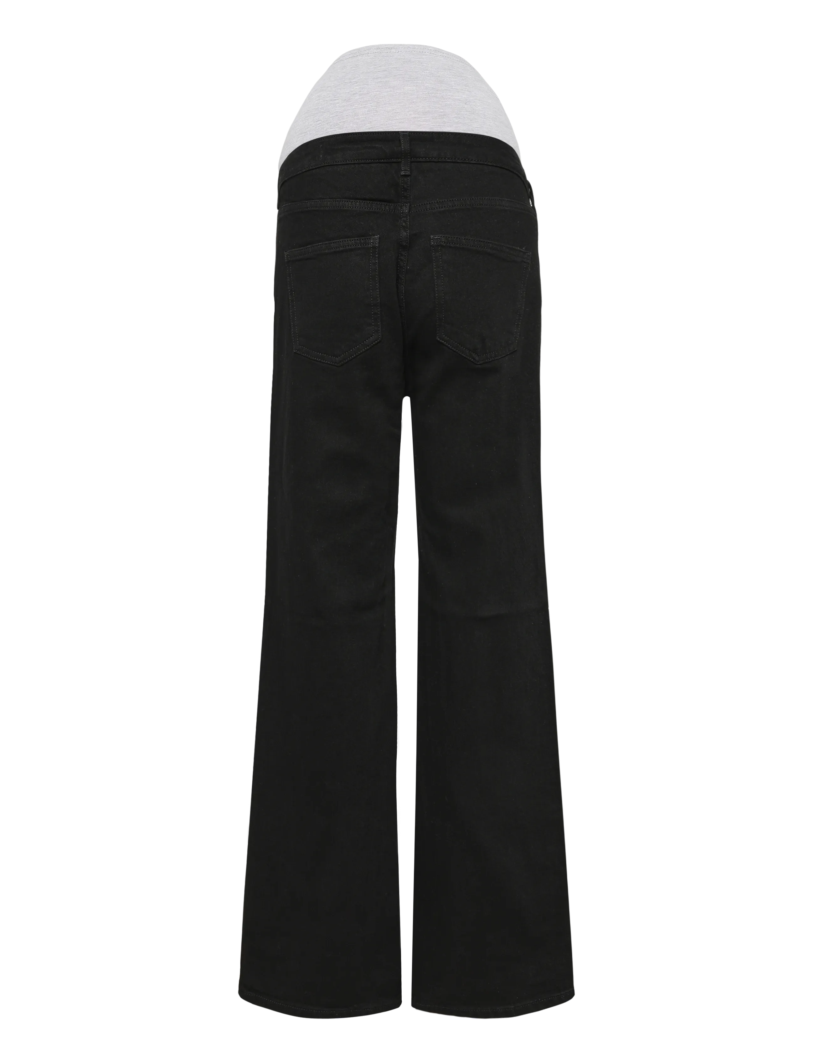 Vero Moda Maternity - VMMTESSA WIDE JEANS RA118 GA - teksad - black - 2