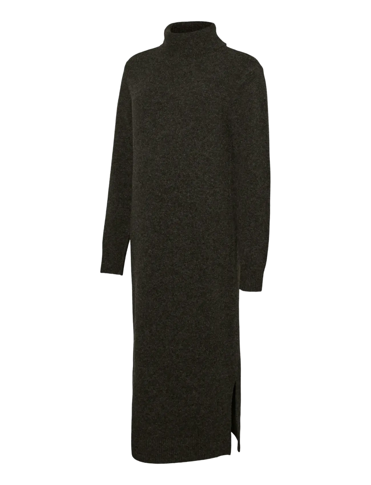 Vero Moda Maternity VMMBOOM LS ROLLNECK DRESS GA - Kleidid - CHOCOLATE TORTE / brown