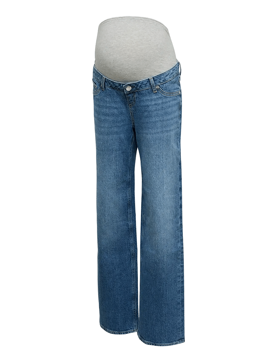 Vero Moda Maternity - VMMTESSA WIDE JEANS RA380 GA NOOS - hosen - medium blue denim - 1