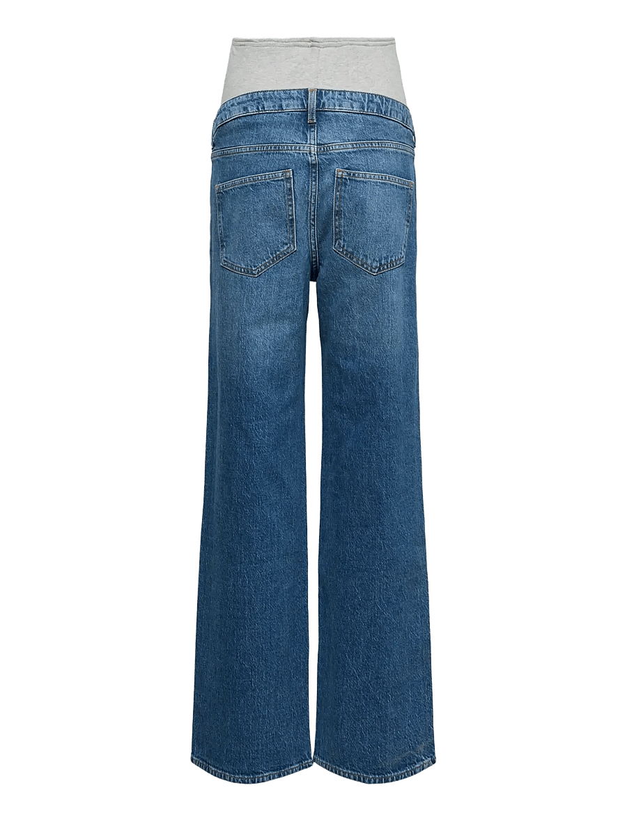 Vero Moda Maternity - VMMTESSA WIDE JEANS RA380 GA NOOS - hosen - medium blue denim - 2