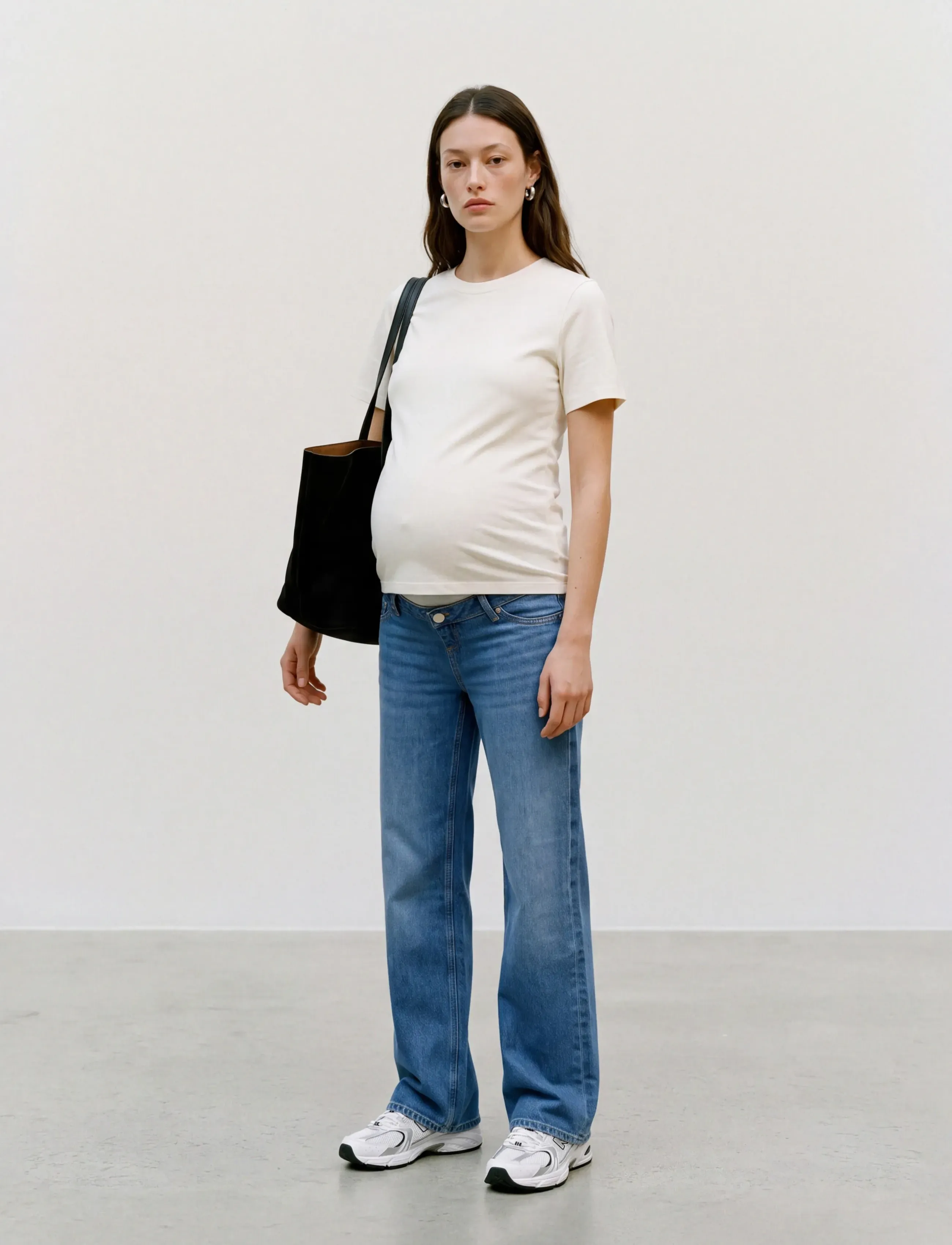 Vero Moda Maternity VMMTESSA WIDE JEANS RA380 GA - Püksid ja seelikud - MEDIUM BLUE DENIM / blue