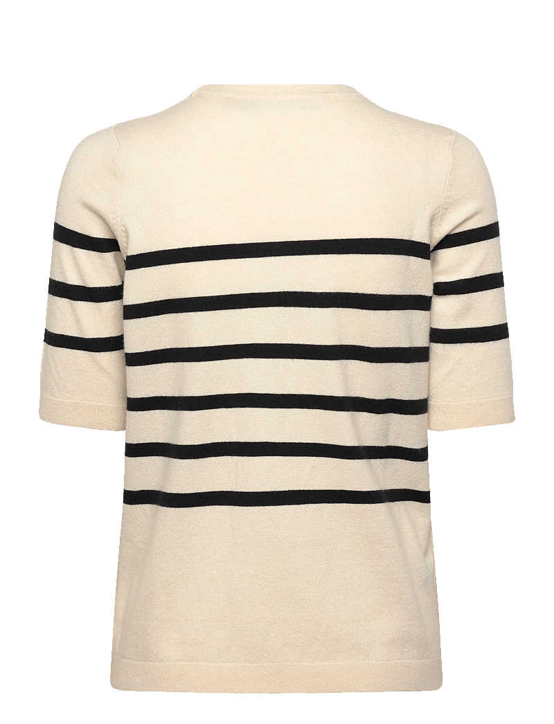 Vero Moda Maternity - VMMSABA PLAIN SS O-NECK PULLOVER - overdele - birch - 2