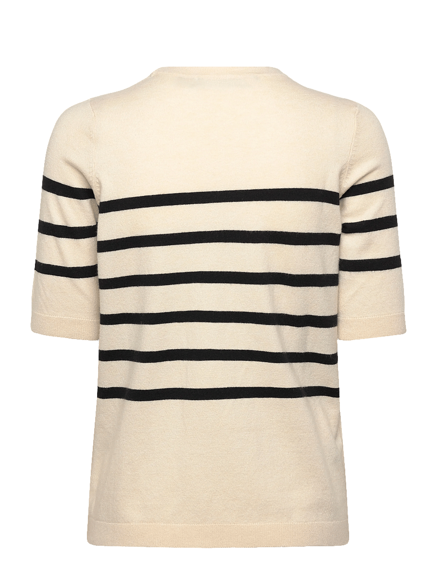 Vero Moda Maternity - VMMSABA PLAIN SS O-NECK PULLOVER - oberteile - birch - 2