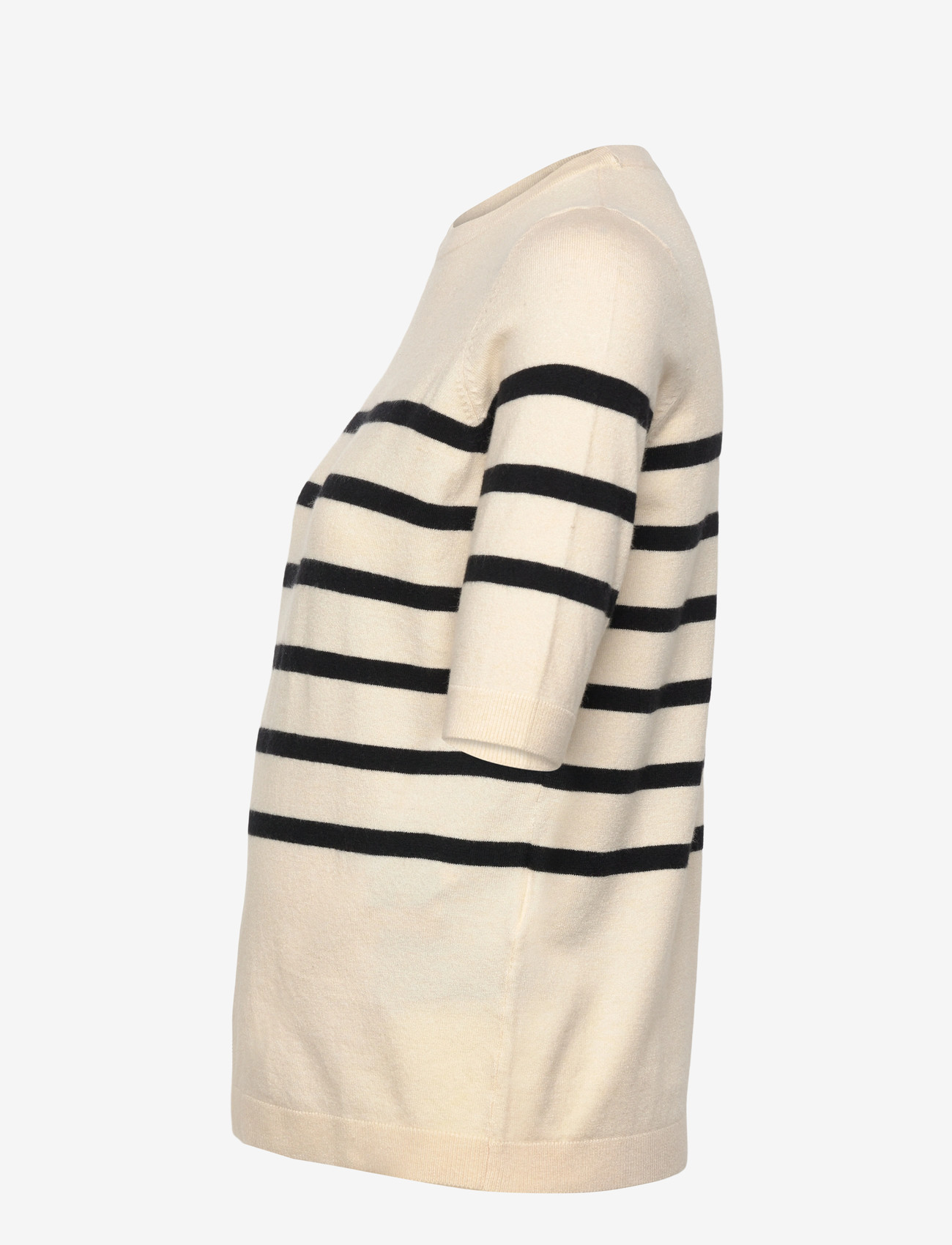 Vero Moda Maternity - VMMSABA PLAIN SS O-NECK PULLOVER - tops - birch - 3