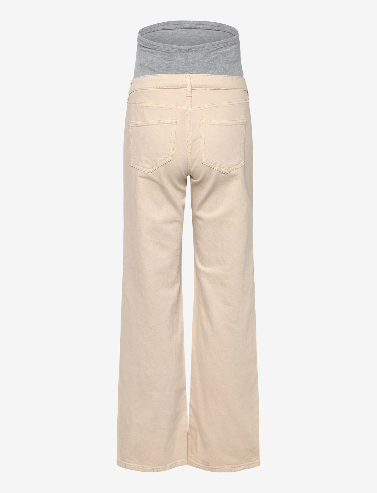 Vero Moda Maternity - VMMTESSA WIDE JEANS ECRU - hosen - ecru - 2