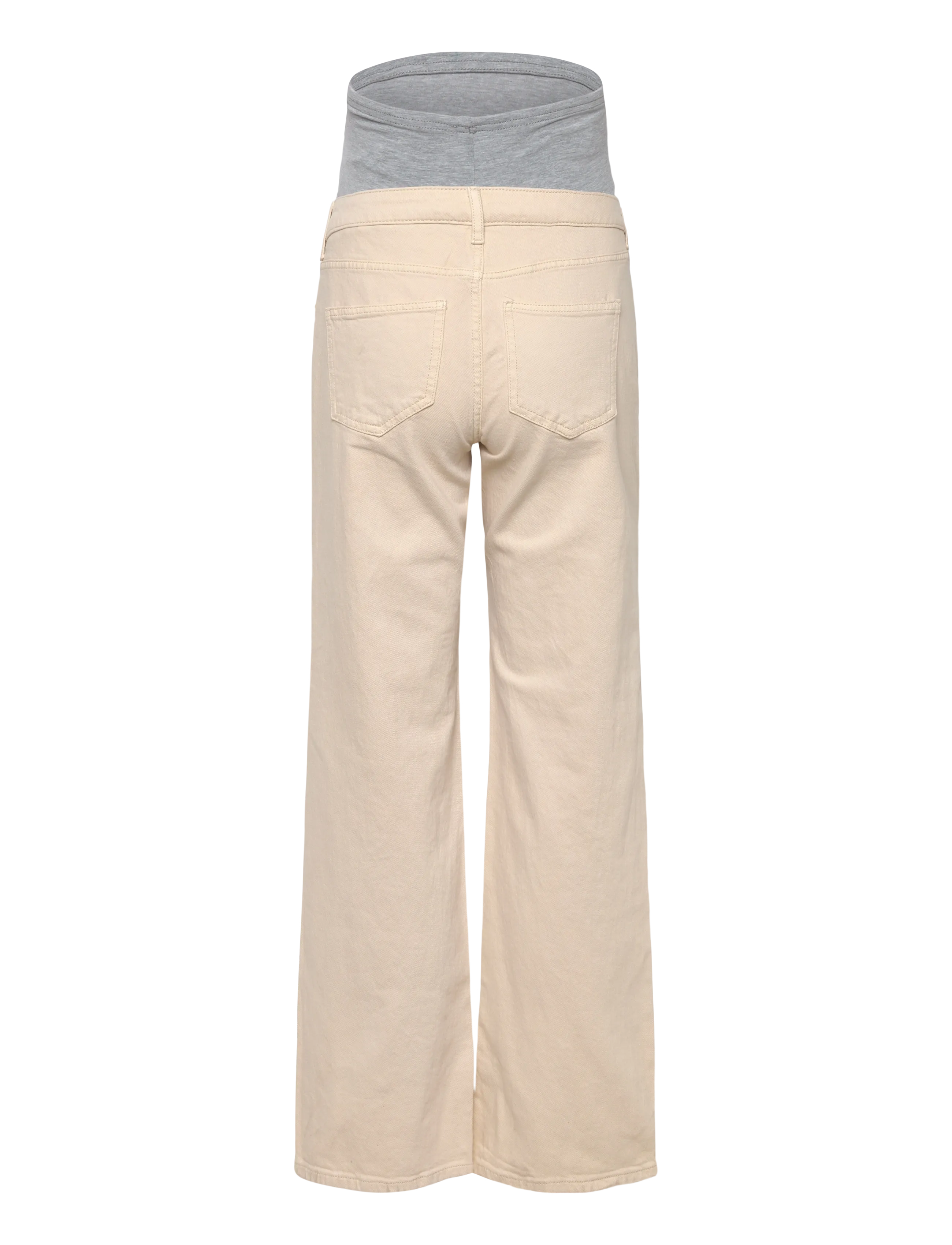 Vero Moda Maternity - VMMTESSA WIDE JEANS ECRU - ecru - 2