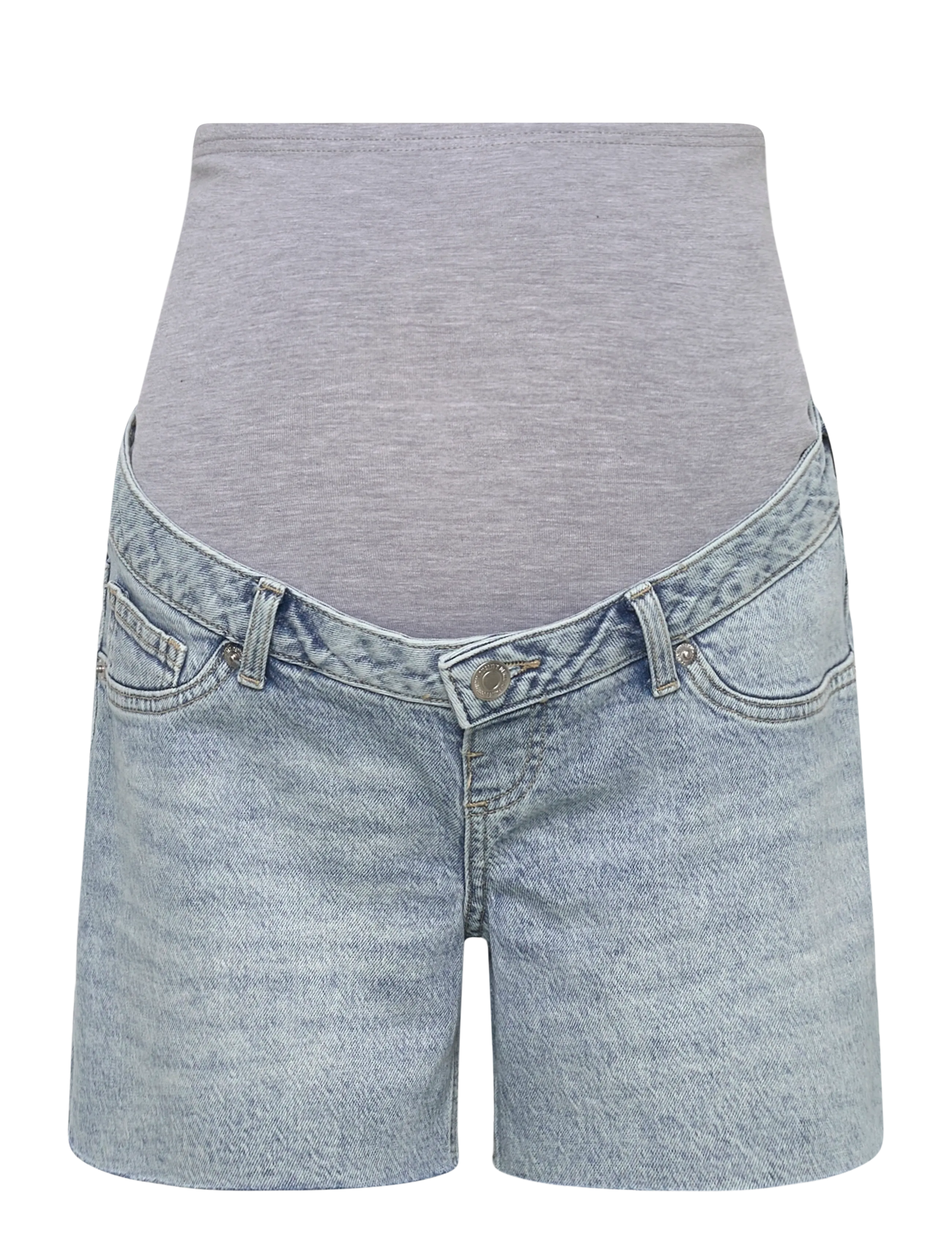 VERO MODA MATERNITY Vmmtess Kurz Dnm Shorts Mix Ga Blau - M - Damen