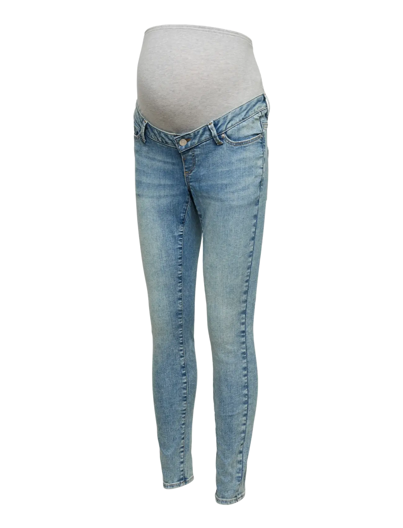 Vero Moda Maternity VMMSOPHIA SKINNY JEANS LT BL - Ventetøj - LIGHT BLUE DENIM / blue
