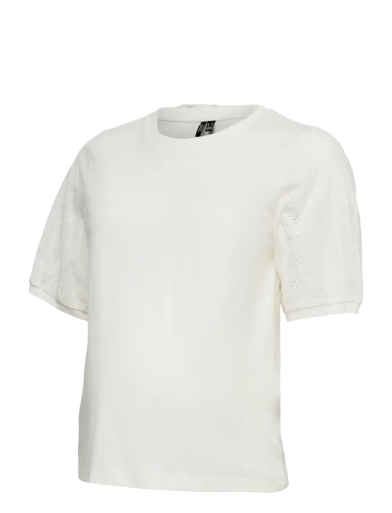 Vero Moda Maternity VMMJANNI SS O-NECK TOP JRS GA - Kläder - SNOW WHITE / white