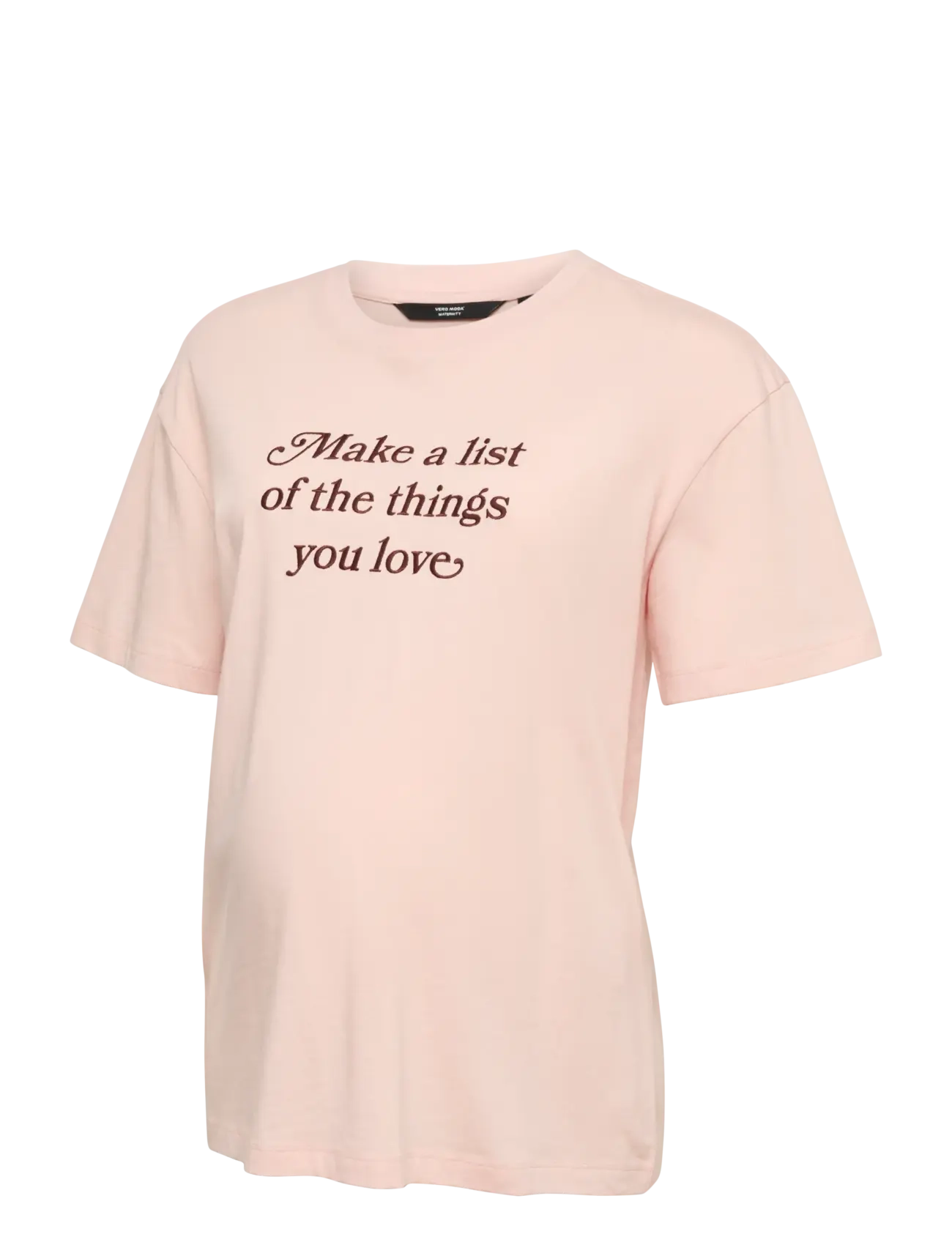 Vero Moda Maternity VMMJOAN MIA SS TOP JRS - Pregnancy products - PINK-A-BOO / pink/rose